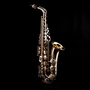 Saxofoon portret van The Xclusive Art