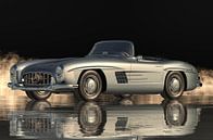 Le roadster Mercedes 300SL - Une Mercedes spectaculaire par Jan Keteleer Aperçu