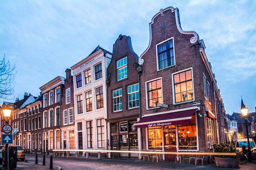 Prachtig avondlicht aan de Oudegracht in Utrecht van De Utrechtse Internet Courant (DUIC)