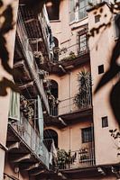 Coffre-fort sur le balcon | Milan Italie