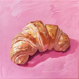 Croissant tres artistique van The Home Style Club