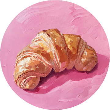 Croissant tres artistique van The Home Style Club