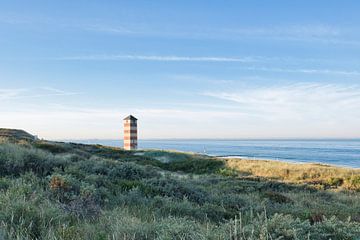 Torentje op het strand bij Dishoek van Tom Haak