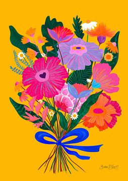 Eclectische bloemen van Baroo Bloom