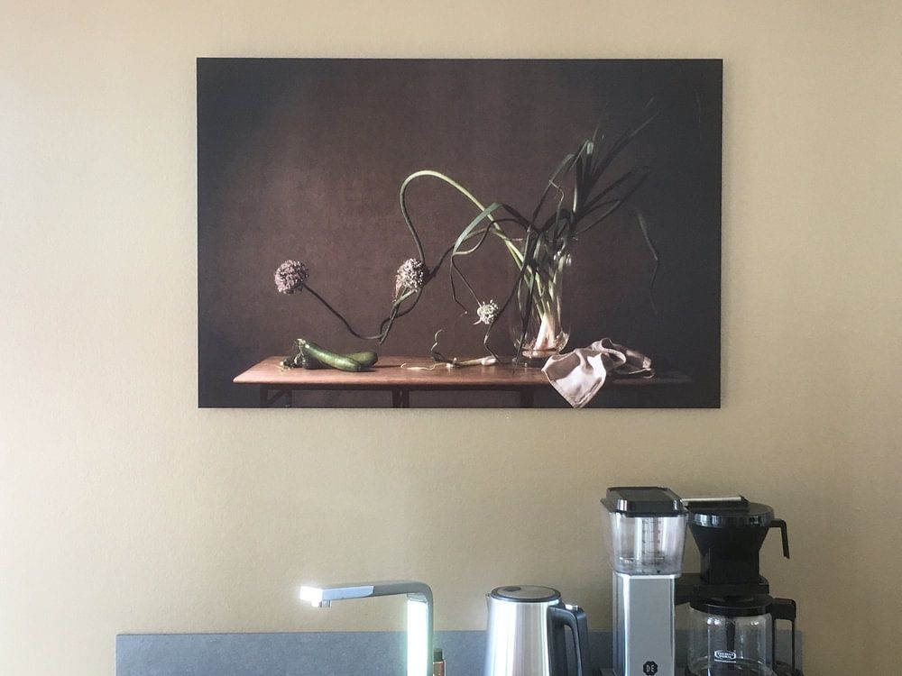 Still life in green, by Monique van Velzen