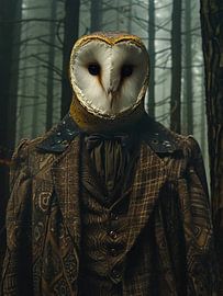 anthropomorphe Eule von haroulita