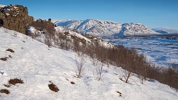 Thingvellir Nationaal Park, IJsland, Europa van Alexander Ludwig