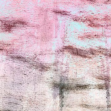 Roze wolken van Abstrakt Art