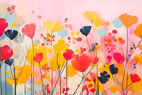 Coquelicots sur Caroline Guerain