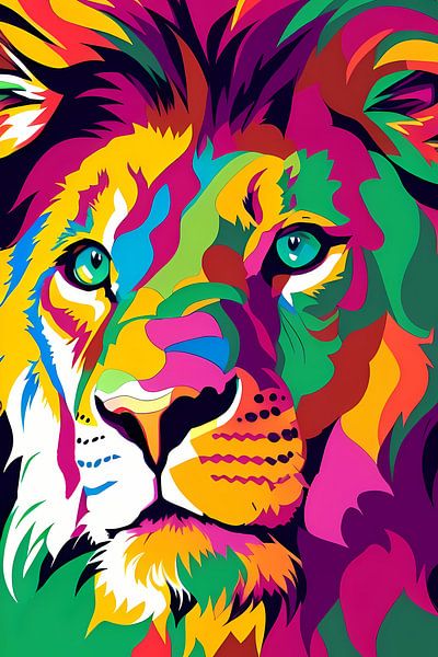 Colourful Kingship by Art & Soul Creations