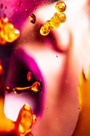 Lick it and it's yours PINK YELLOW by Saskia de Wal