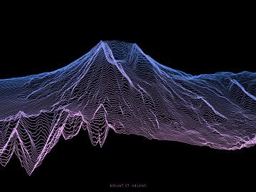digitale Mount St. Helens