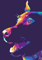 Hund Popart
