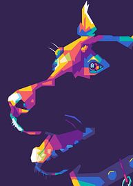 Dog Popart