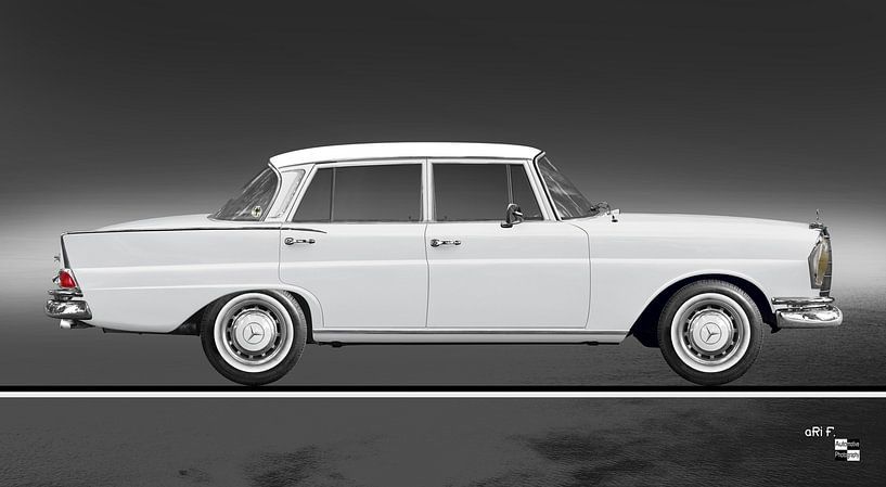 Mercedes-Benz W 111 Saloon by aRi F. Huber