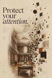 Protect Your Attention – Intellectual Luxury by artefacti