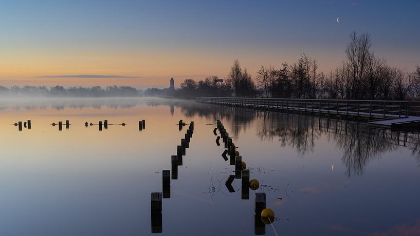 Nieuwkoop - Nieuwkoopse Plassen - Panorama par Frank Smit Fotografie