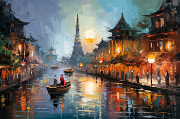 Droom van Bangkok
