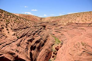 Voller versteckter Canyons