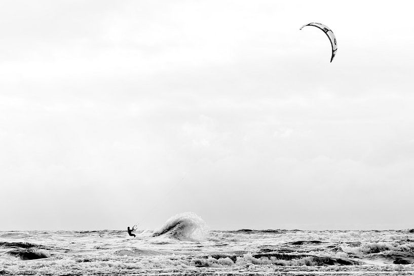 Kitesurfen op de wind van Funky Lemons