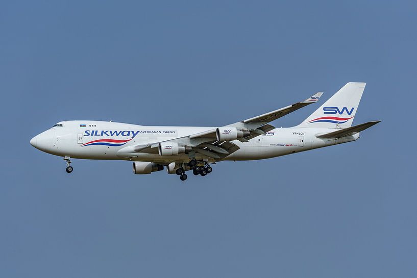 Silkway Azerbaijan Cargo Boeing 747-400. von Jaap van den Berg