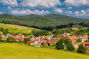 Wunderschöne Landschaft am Rennsteig/Thüringer Wald