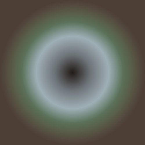 70s modern abstract in retro kleuren