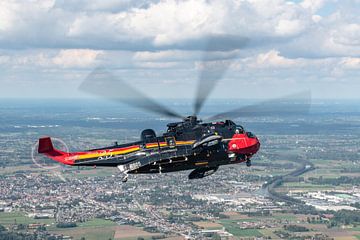 Westland Sea King Helicopter Belgische luchtmacht. van Jaap van den Berg