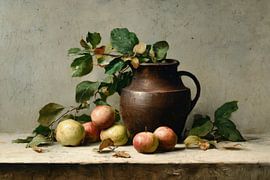 Apple-stilleven van Treechild