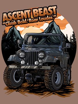 Ascent Beast - Grimper en force, rugir plus fort sur Coretan Vector