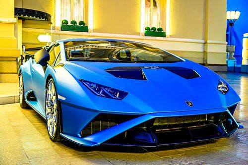 Lamborghini Huracán STO-sportwagen in Monaco