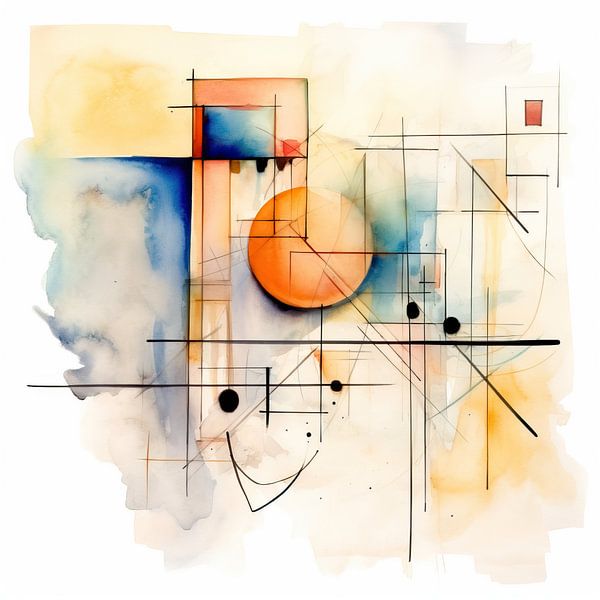 Abstrakter Expressionismus 461932 von Abstraktes Gemälde