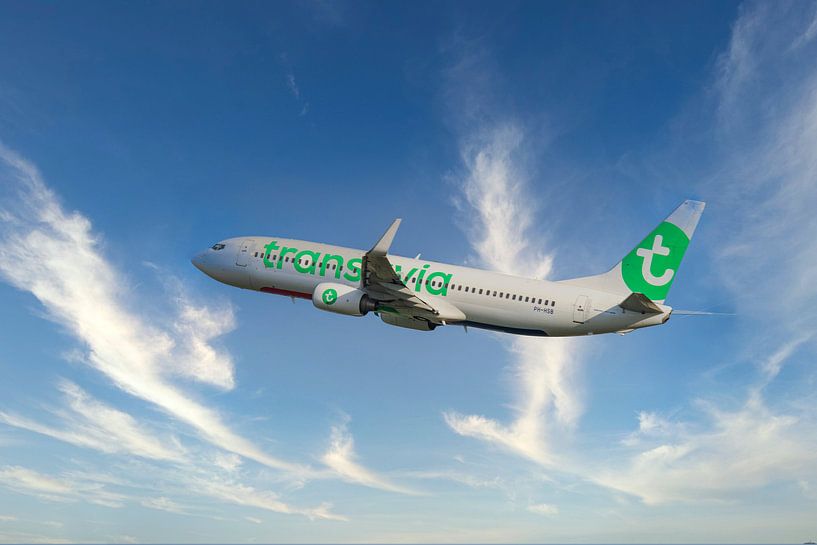 Transavia Boeing 737, immatriculation PH-HSB par Gert Hilbink