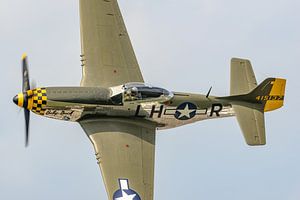 Flyby North American P-51 Mustang 