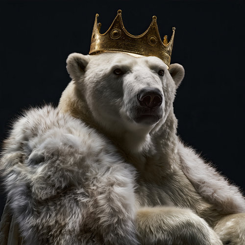 The polar bear as king