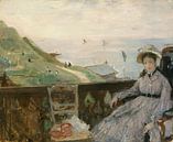 Auf der Terrasse, Berthe Morisot von Meisterhafte Meister Miniaturansicht