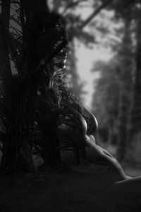 nackt mit der Natur
