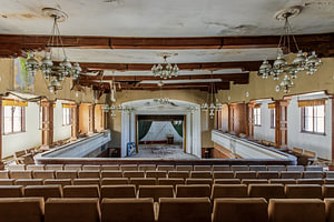 Verlassenes Theater in Bulgarien