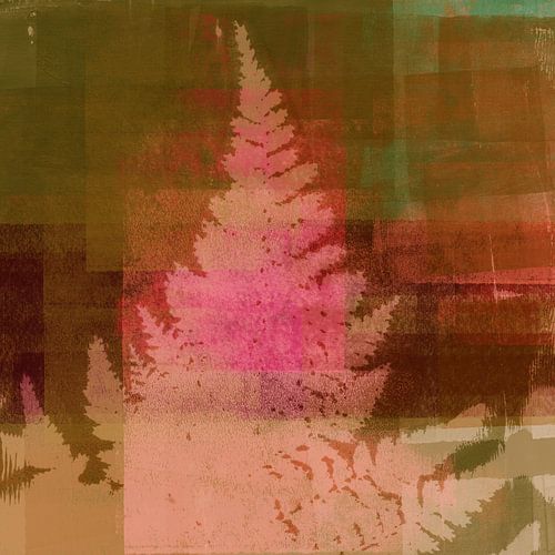 Varens in jaren 70 stijl in warme aardetinten