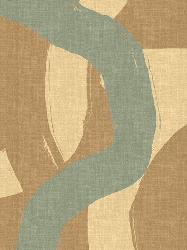 Zachte lijnen. Abstracte lijnen en vormen in neutrale pasteltinten.