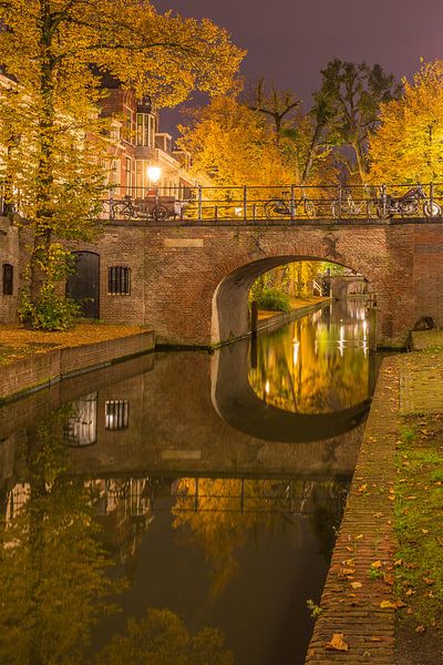 Nieuwegracht à Utrecht le soir - 11 par Tux Photography