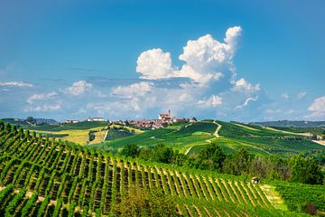 Grana village in Monferrato wine region, Piedmont Italy by Stefano Orazzini