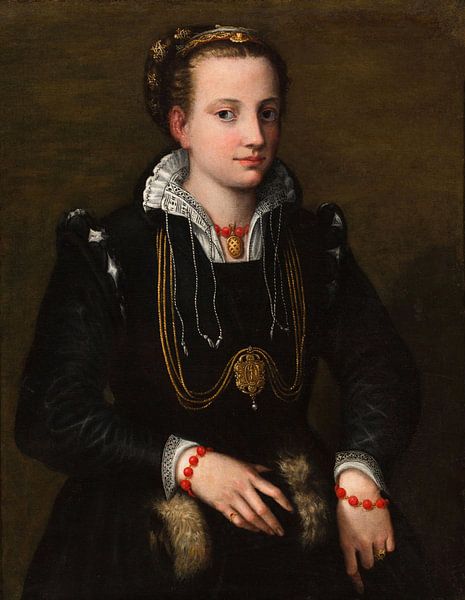 The Artist's Sister Minerva Anguissola, Sofonisba Anguissola... van Meesterlijcke Meesters