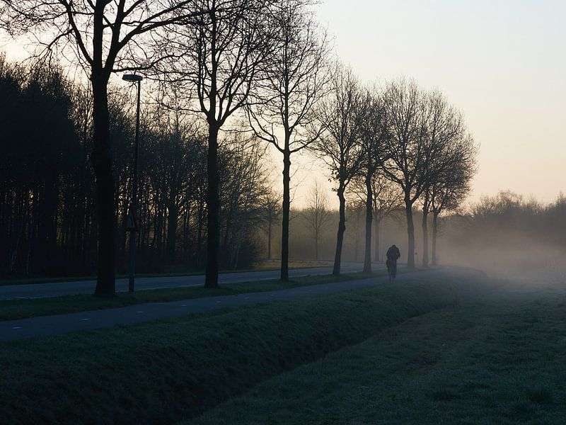 Op weg naar werk van Jan Kooreman