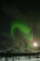 Noorderlicht boven Kilpisjärvi, Finland