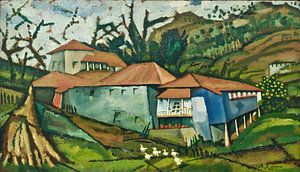 Kleines Flusshaus (1913) von Amadeo de Souza-Cardoso