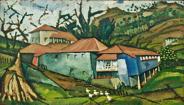 Little River House (1913) by Amadeo de Souza-Cardoso by Peter Balan