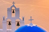 Aghioi Theodoroi church at Firostefani, Santorini by Henk Meijer Photography thumbnail