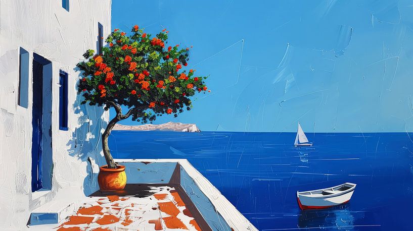 Mediterrane Träume Nr. 2 von ByNoukk