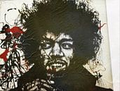 Jimi Hendrix Modern Art von Felix von Altersheim Miniaturansicht